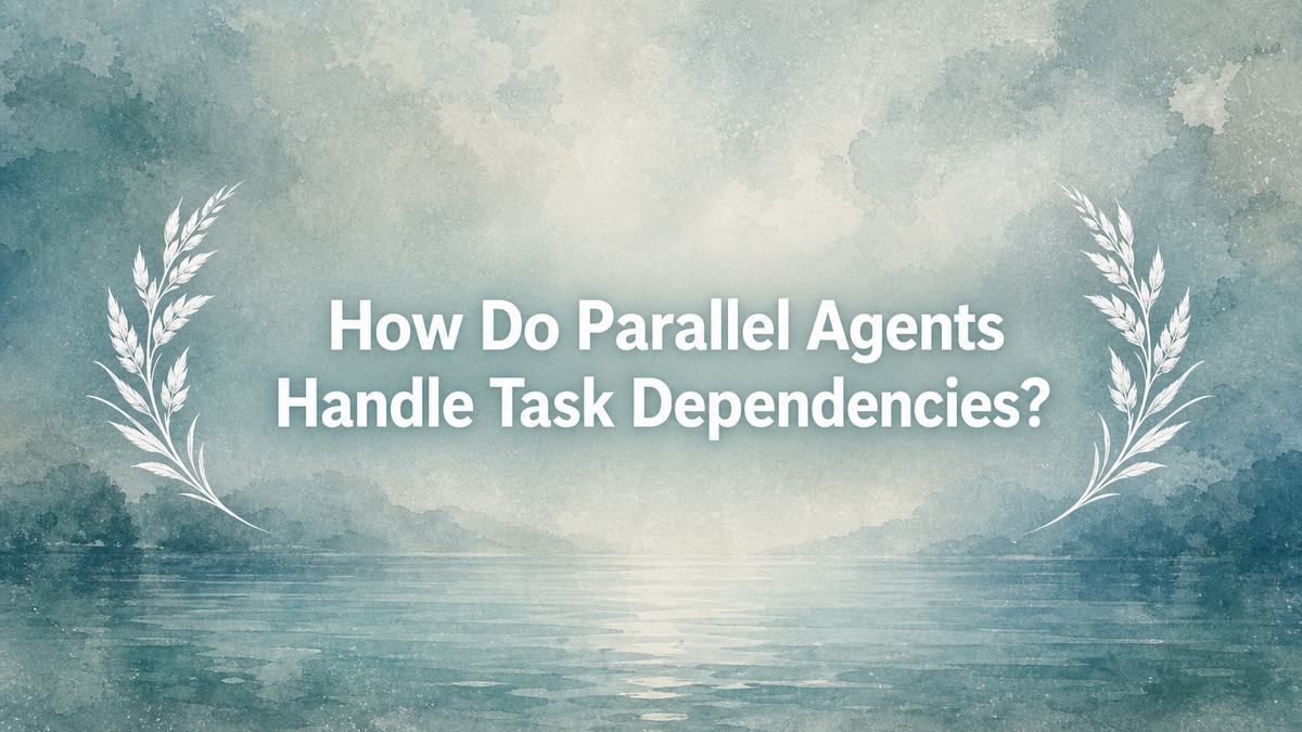 How Do Parallel Agents Handle Task Dependencies?