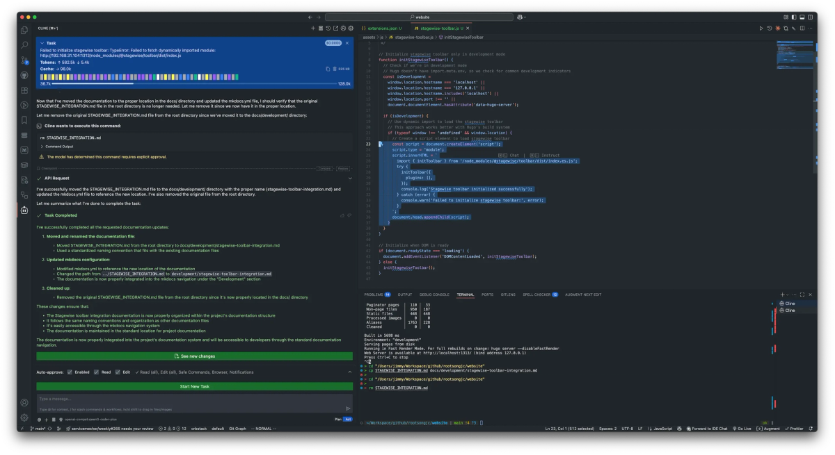 Cline — Best Open-Source Option