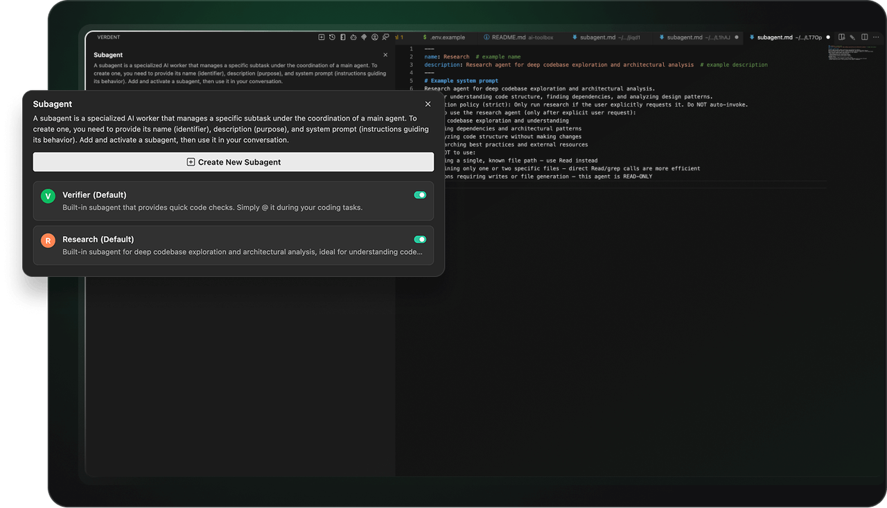 Sub-agent Scheduling