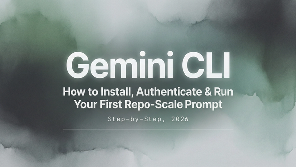 Gemini CLI: Repo-Scale Setup