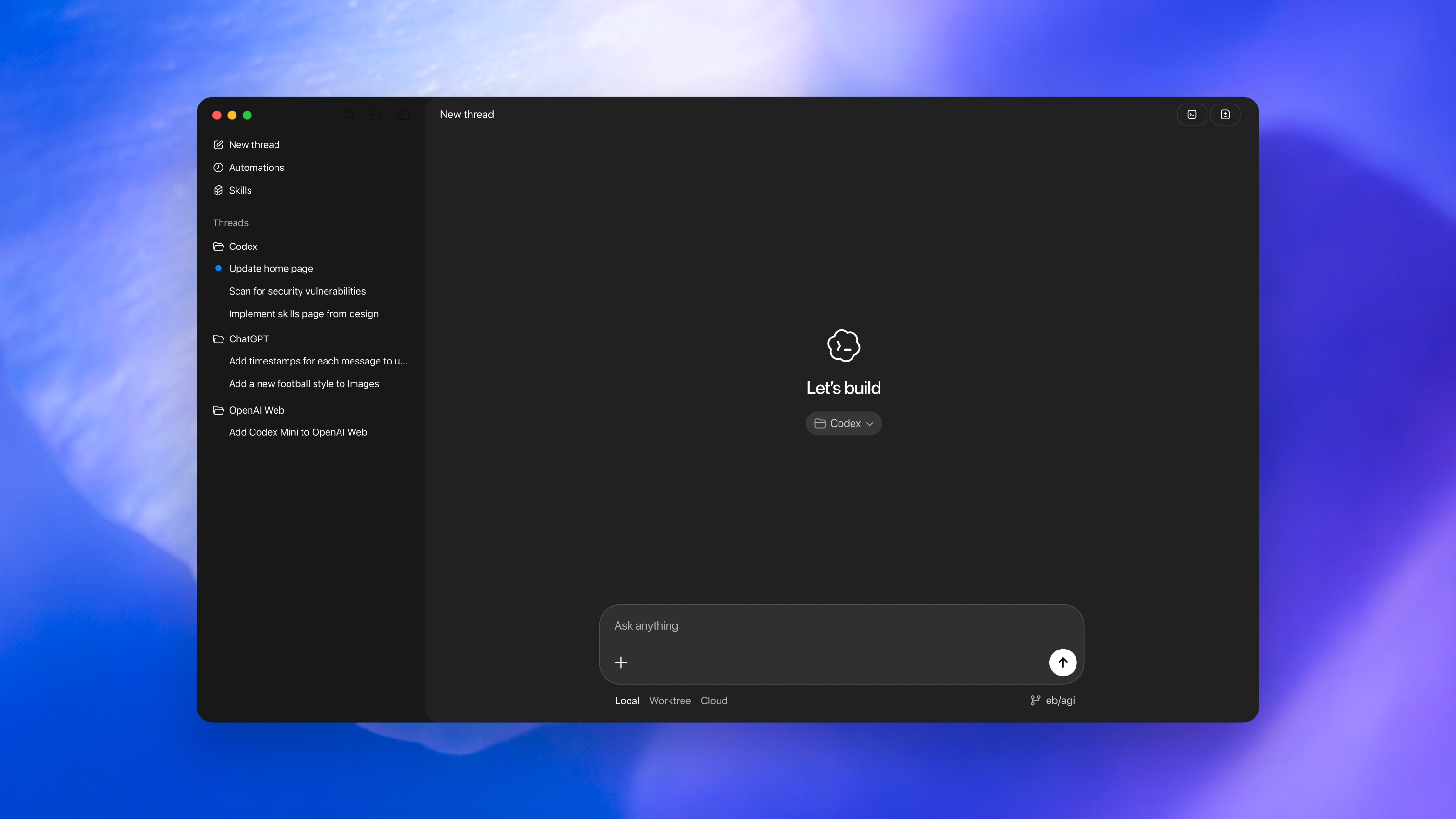 OpenAI's new Codex app