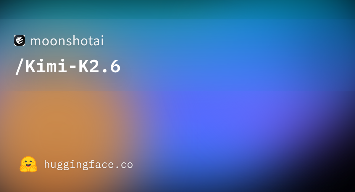 Kimi K2.6