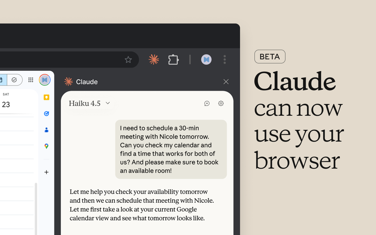 Claude for Chrome