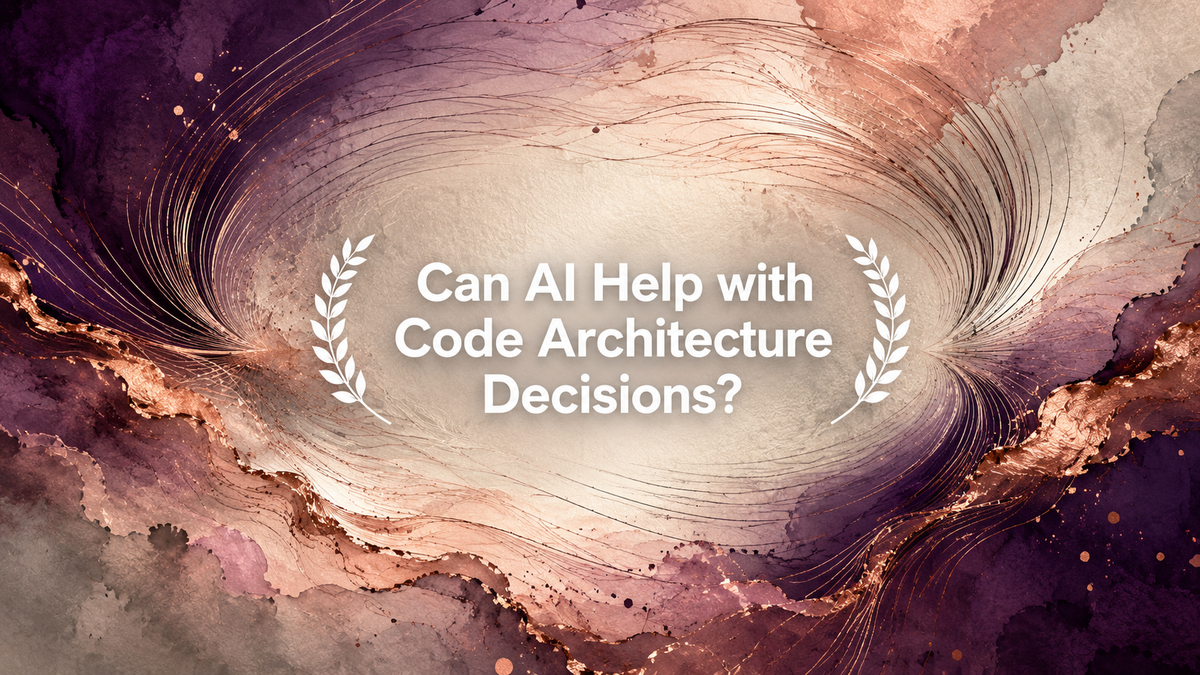 Can AI Help with Code Architecture Decisions?