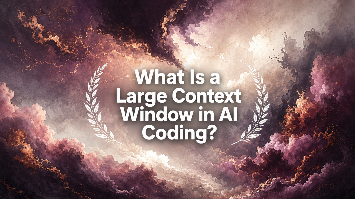 What Is a Large Context Window in AI Coding?
