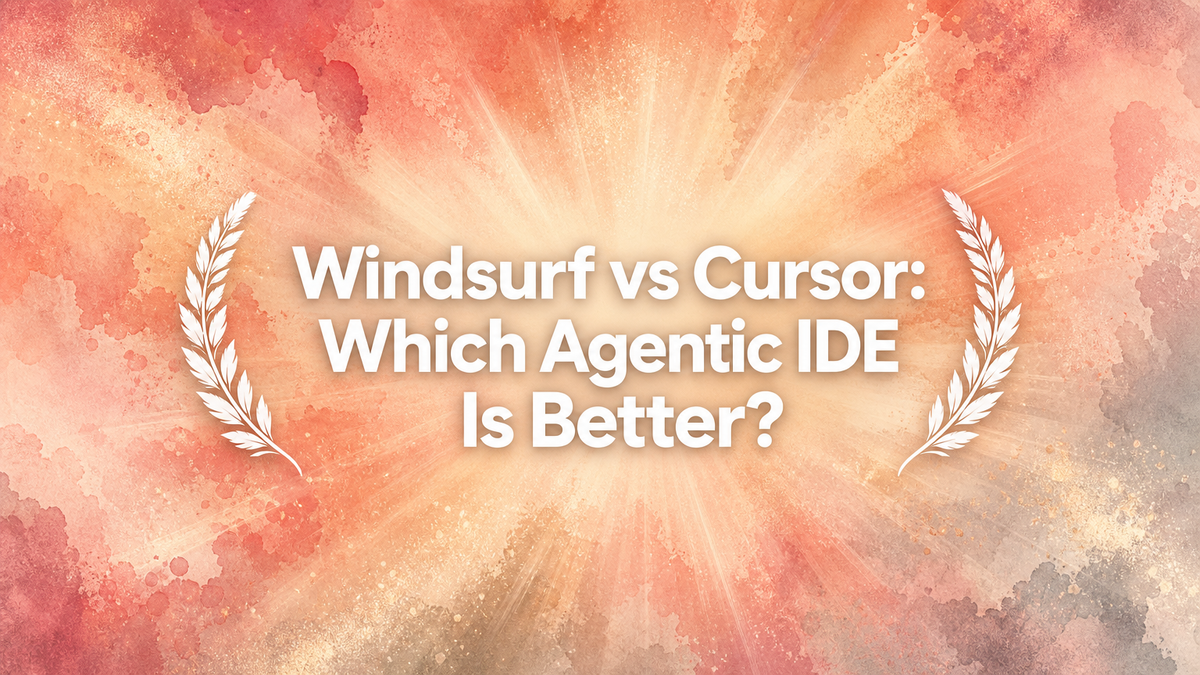 Windsurf vs Cursor: Which Agentic IDE Is Better?