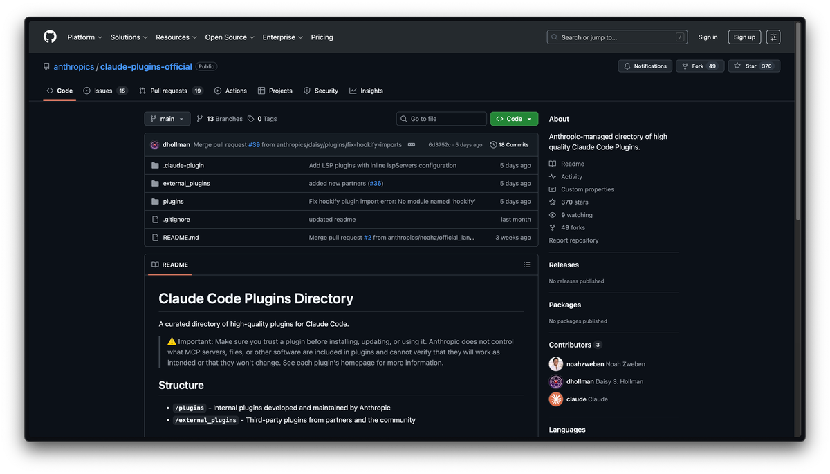 Anthropic's official repository at github.com/anthropics/skills is the first stop.
