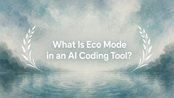 What Is Eco Mode in an AI Coding Tool?