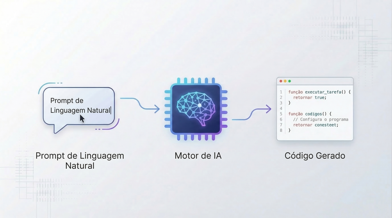 O que é um gerador de código com IA?