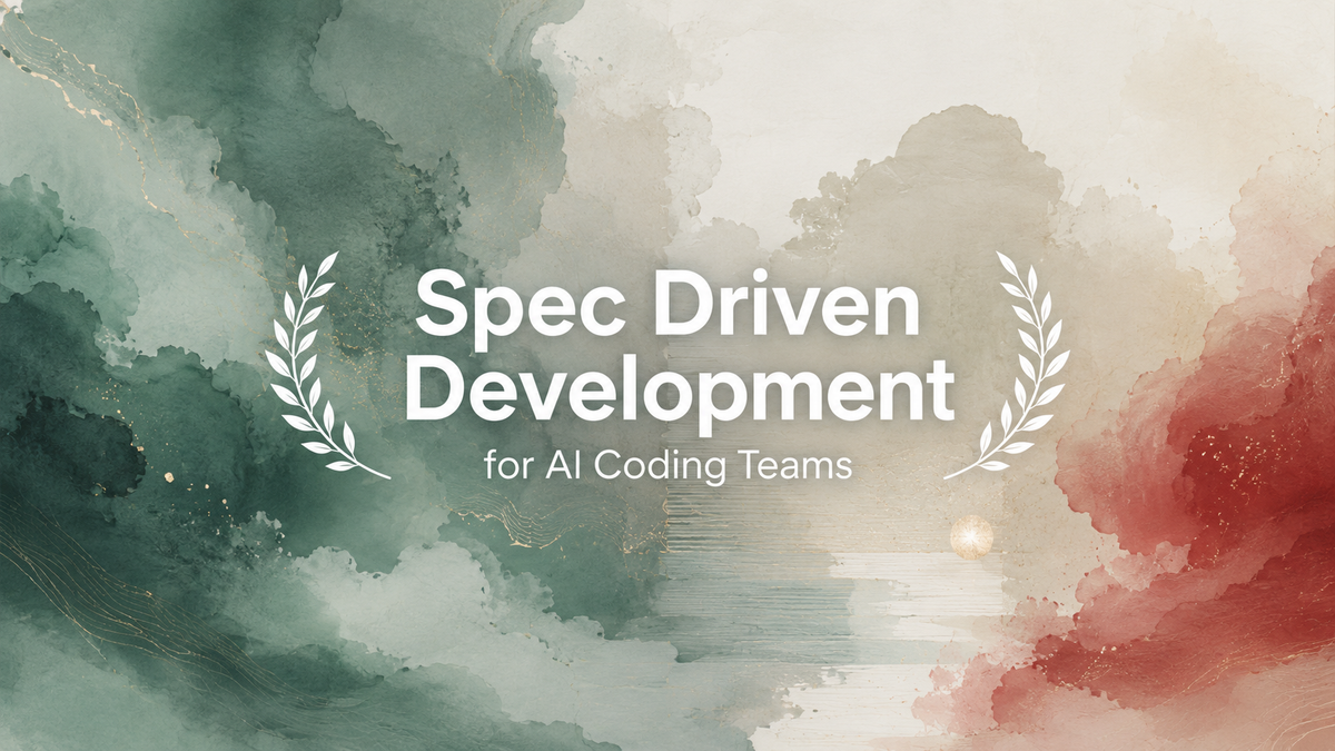 Spec Driven Development: AI Coding Teams