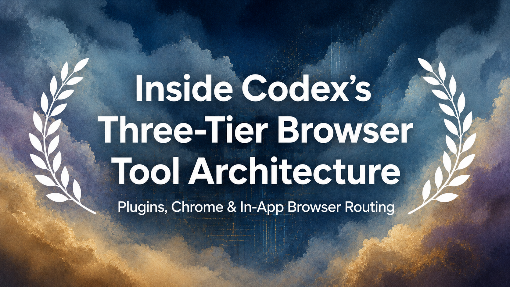Codex: Three-Tier Browser Architecture