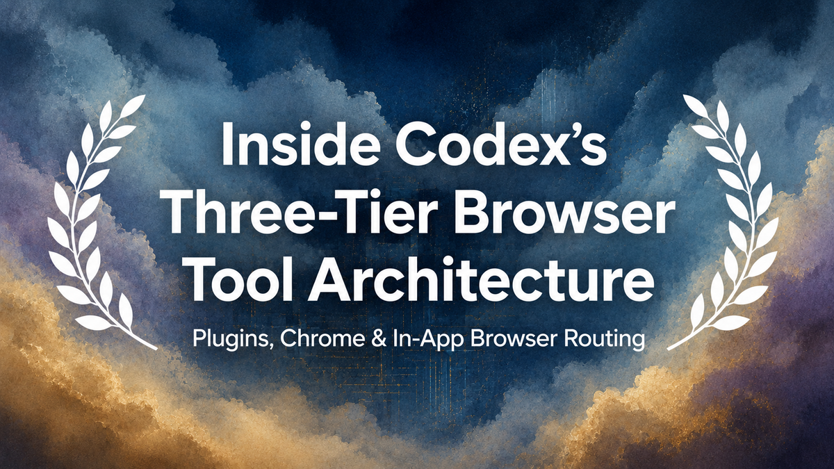 Codex: Three-Tier Browser Architecture