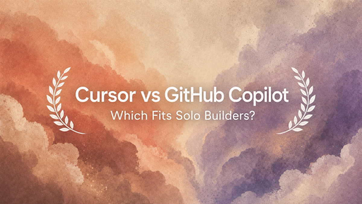 Cursor vs Copilot: Solo Builders