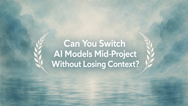 Can You Switch AI Models Mid-Project Without Losing Context?