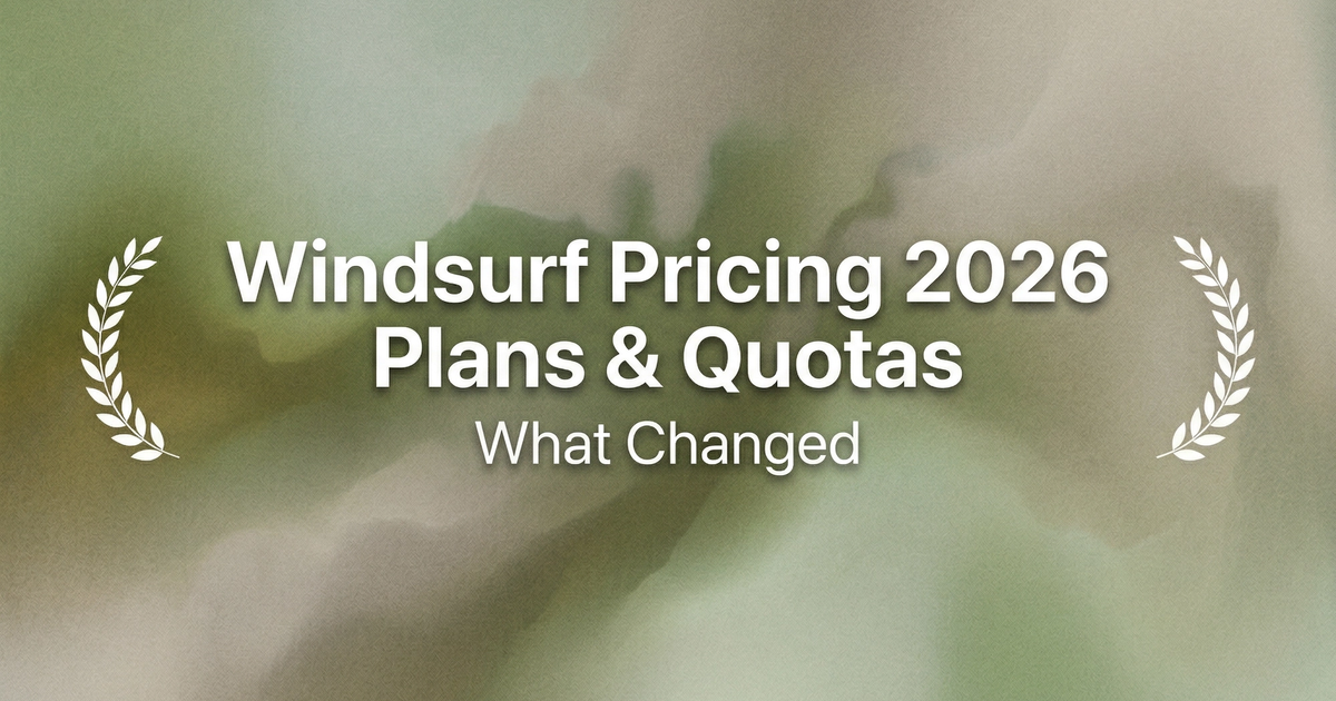 Windsurf Pricing 2026: Plans, Quotas & What Changed