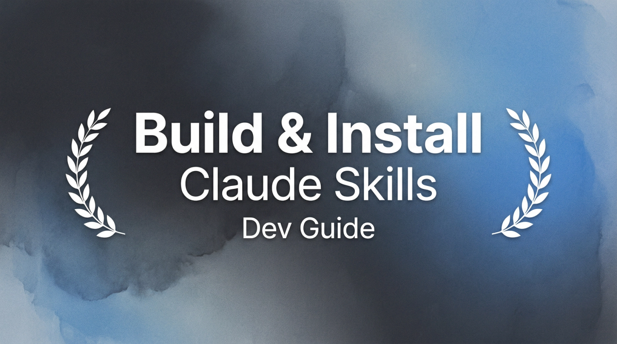 Claude Skills: Dev Setup