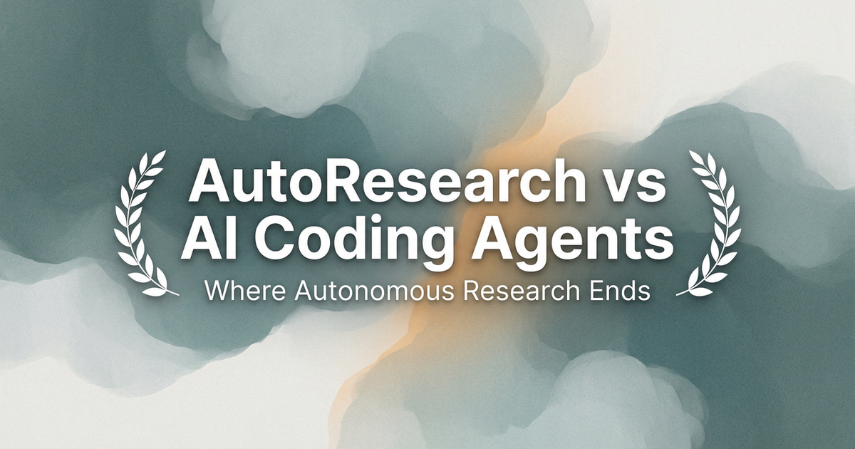 AutoResearch vs AI Coding Agents: Where Autonomous Research Ends ...