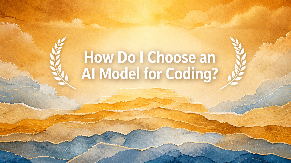 How Do I Choose an AI Model for Coding?