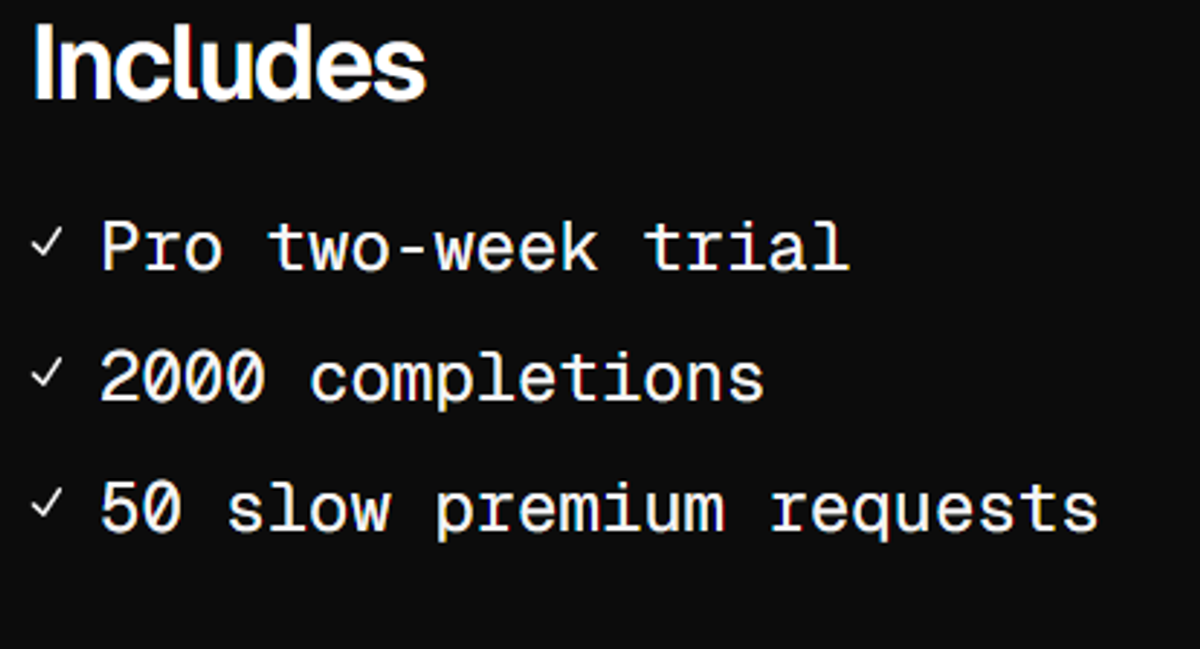 Free plan limits