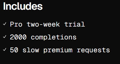 Free plan limits