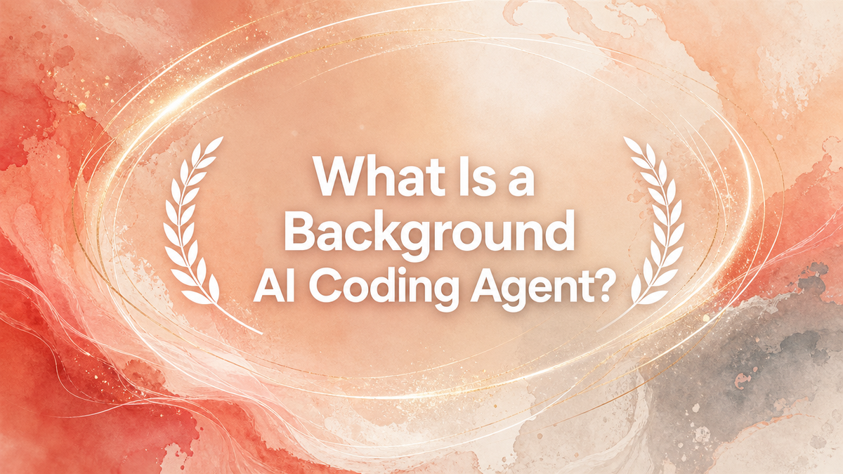 What Is a Background AI Coding Agent?