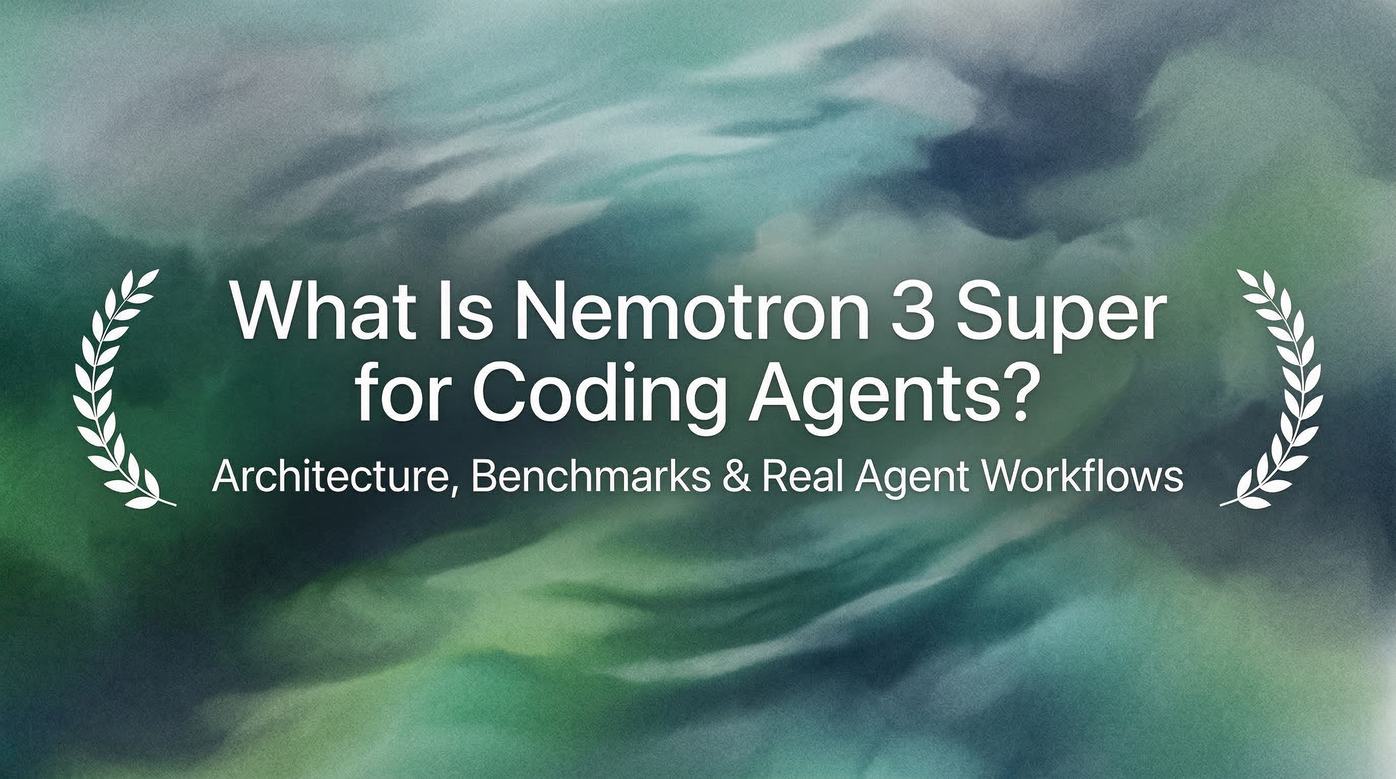 Nemotron 3 Super: Coding Agents