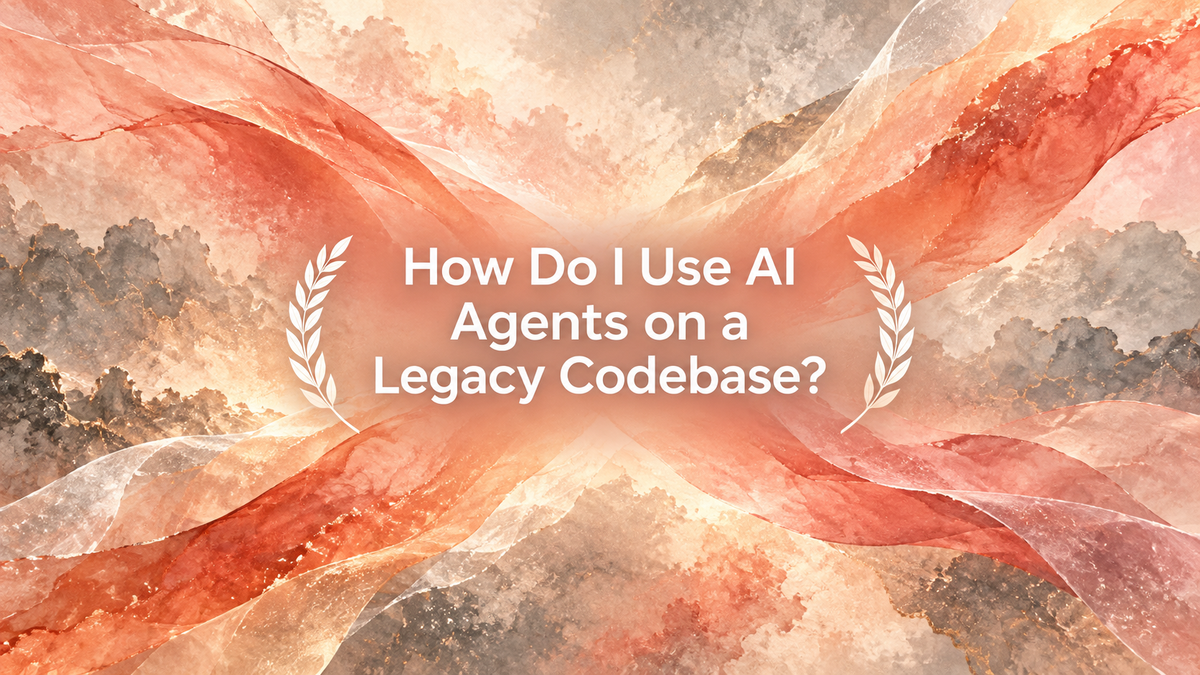 How Do I Use AI Agents on a Legacy Codebase?