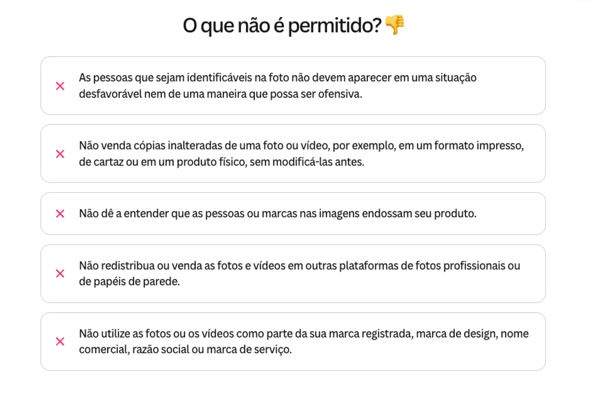 Licença e atribuição