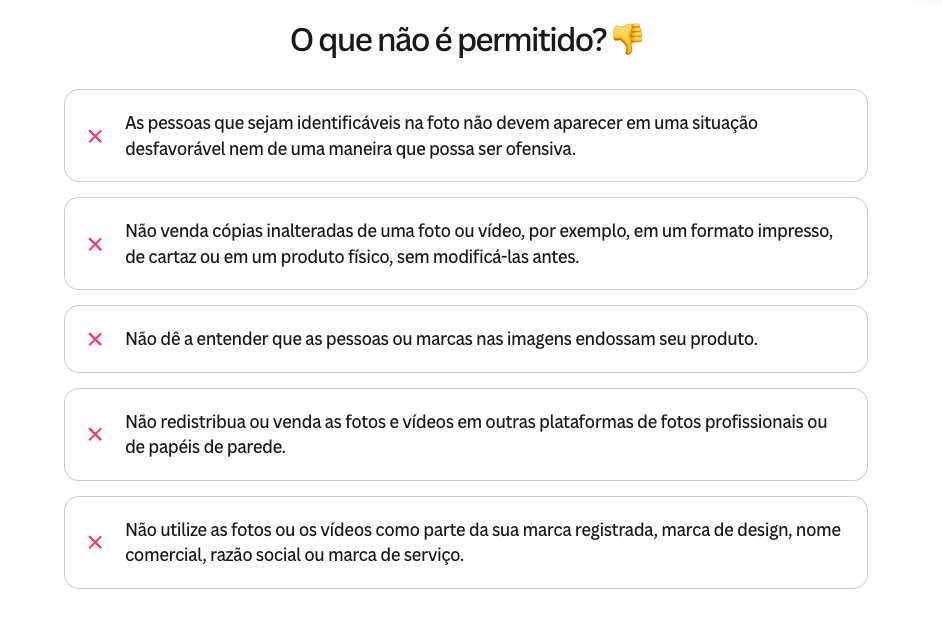 Licença e atribuição