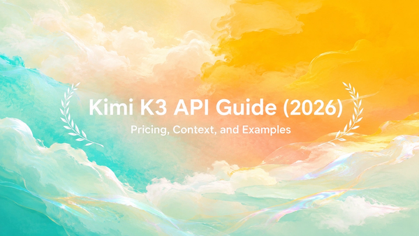 Kimi K3 API: Pricing and Context