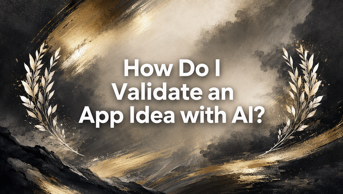 How Do I Validate an App Idea with AI?