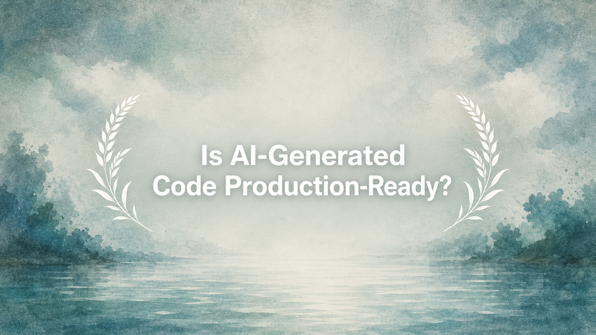 Is AI-Generated Code Production-Ready?