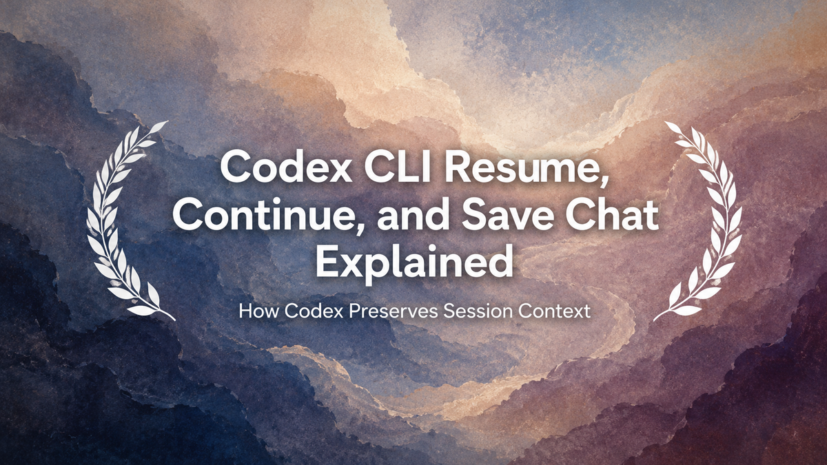 Codex CLI: Resume and Continue