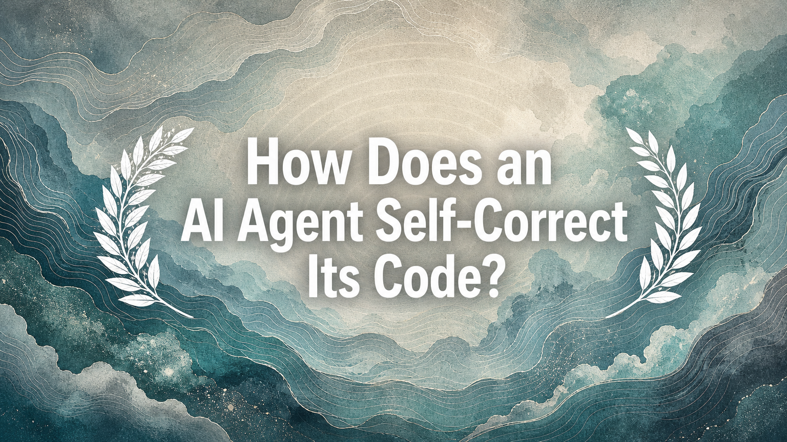 How Does an AI Agent Self-Correct Its Code?