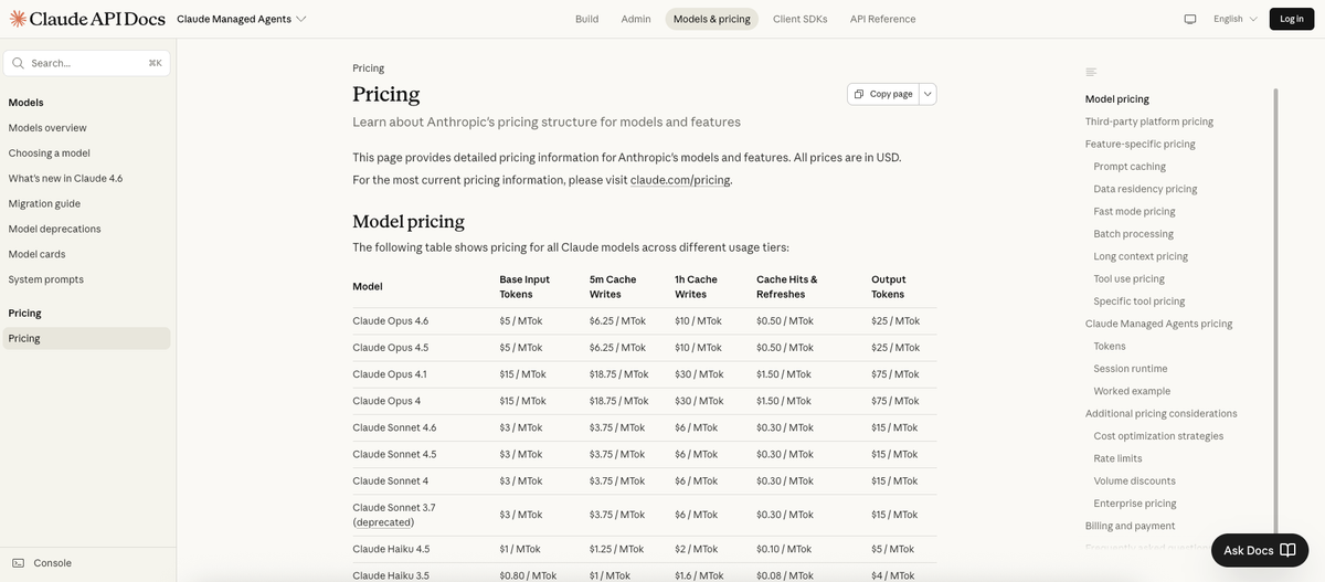 Claude Managed Agents Pricing: Costs & Limits