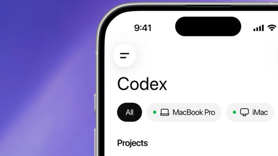 Codex inside ChatGPT mobile preview