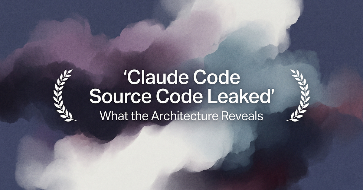 Claude Code Source Code Leaked: What the Architecture Reveals - Verdent ...