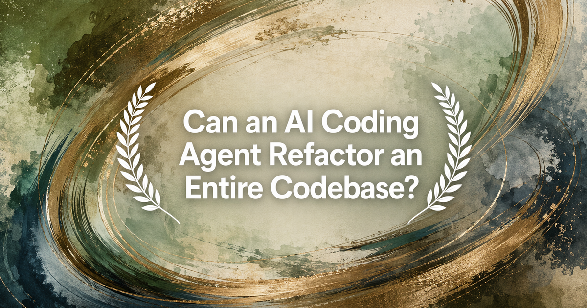 Can AI Refactor an Entire Codebase? - Verdent Guides