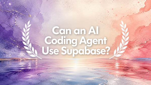 Can an AI Coding Agent Use Supabase?