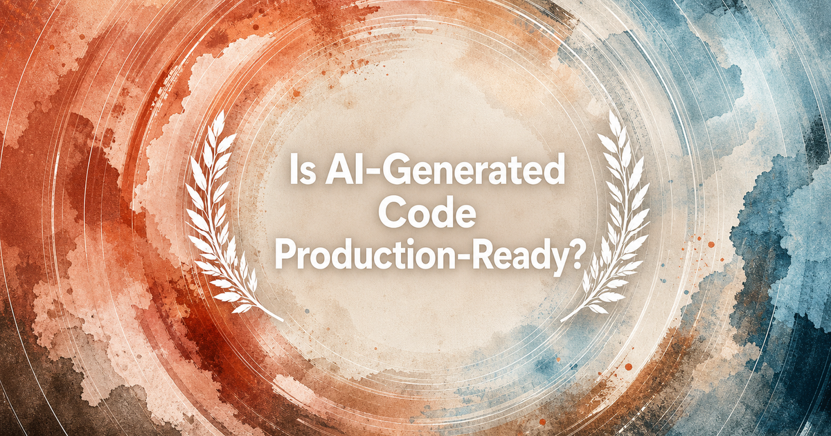 Is AI-Generated Code Production-Ready? - Verdent Guides