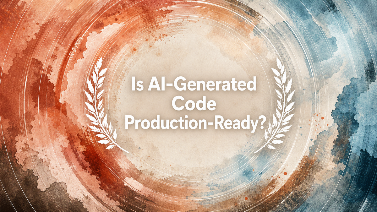 Is AI-Generated Code Production-Ready?