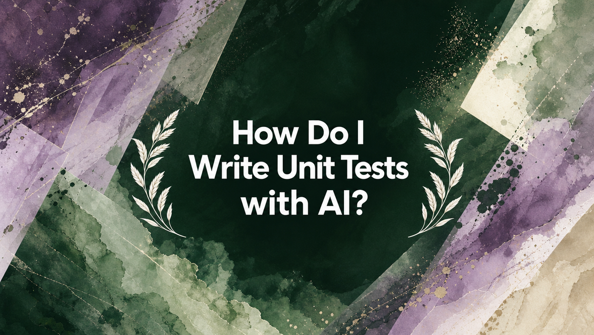 How Do I Write Unit Tests with AI?