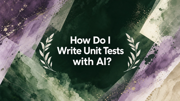 How Do I Write Unit Tests with AI?
