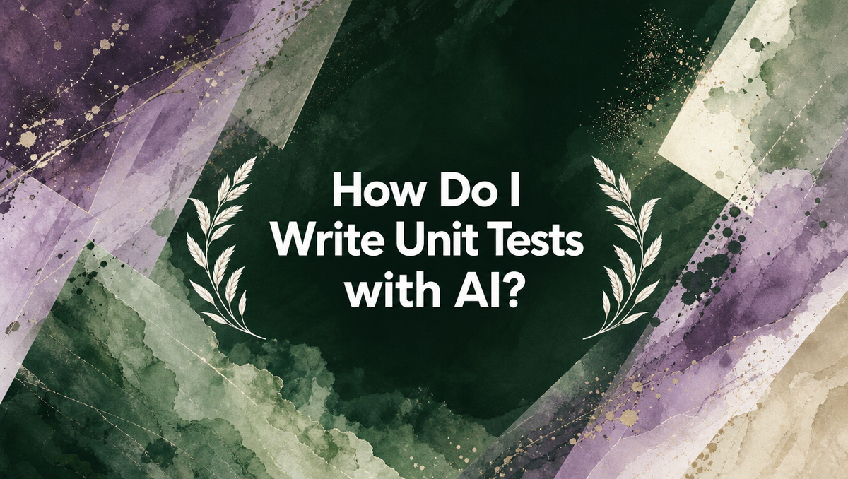 How Do I Write Unit Tests with AI?