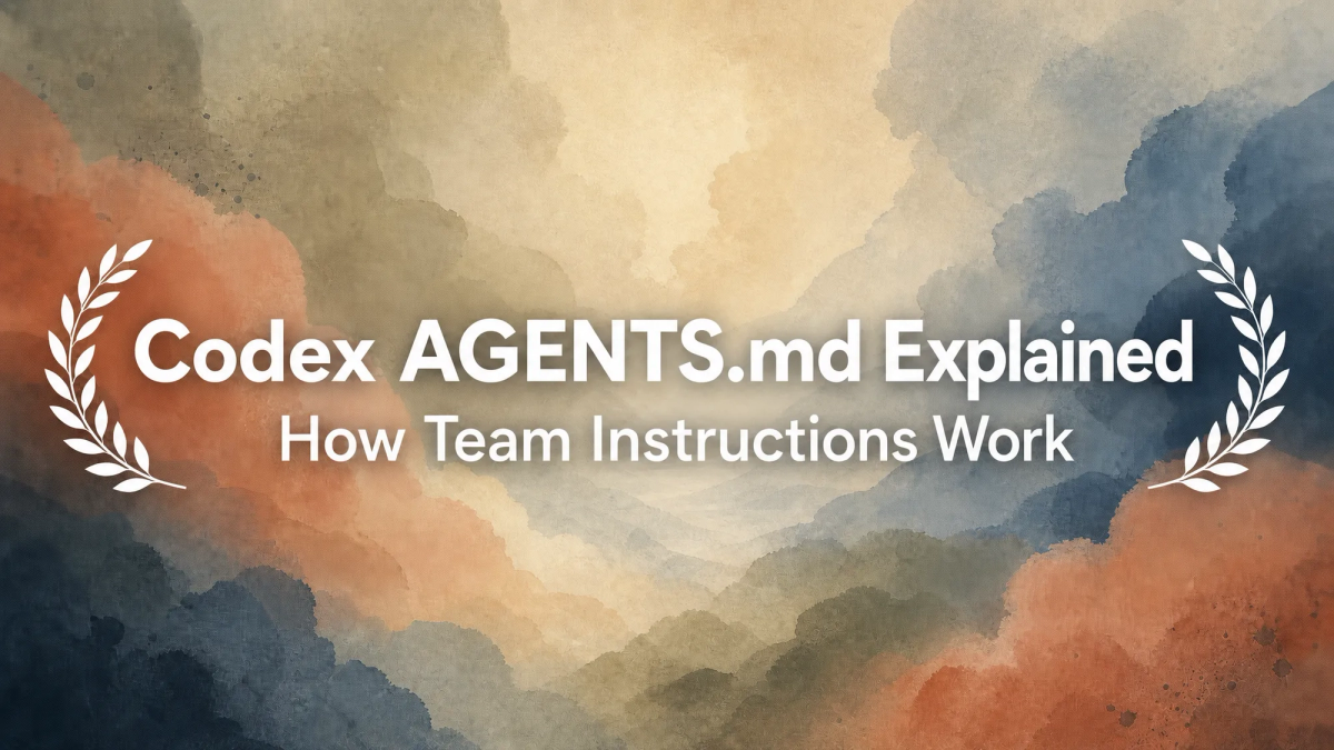 Codex AGENTS.md: Team Instructions Explained