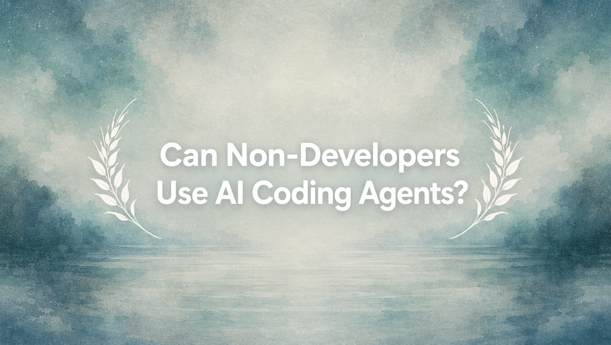 Can Non-Developers Use AI Coding Agents?