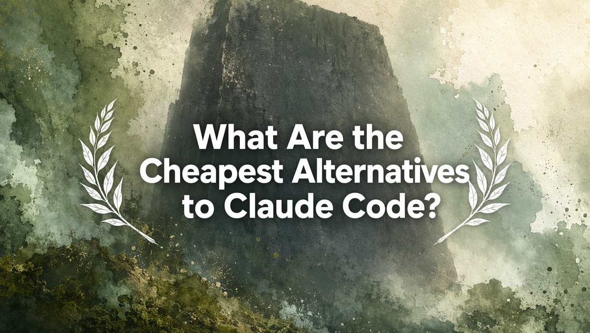 What Are the Cheapest Alternatives to Claude Code?