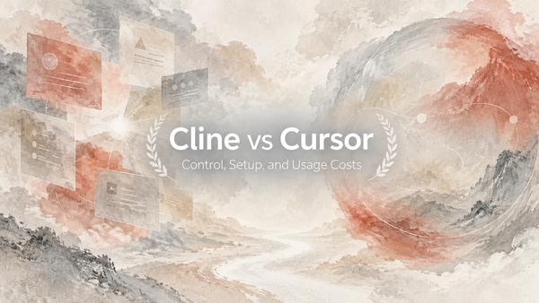 Cline vs Cursor: Control, Setup, and Usage Costs