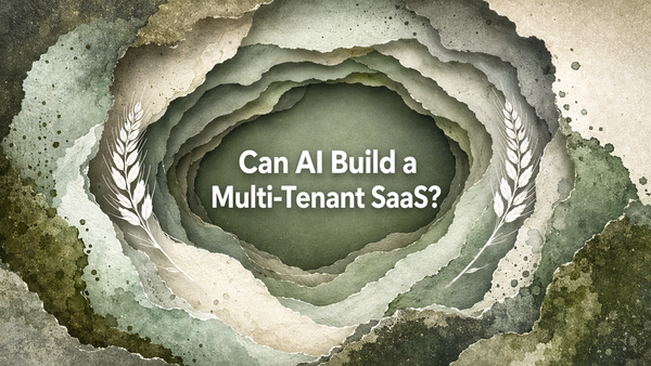 Can AI Build a Multi-Tenant SaaS?