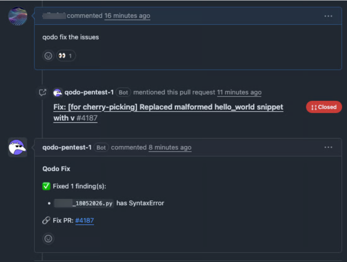 Findings, Explanations, and Developer Actions